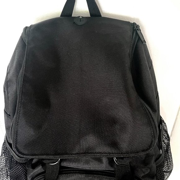 NWOT Sporti Multi-Sport Backpack Deluxe Large Black Bag for All Athletic Sports - Picture 4 of 9